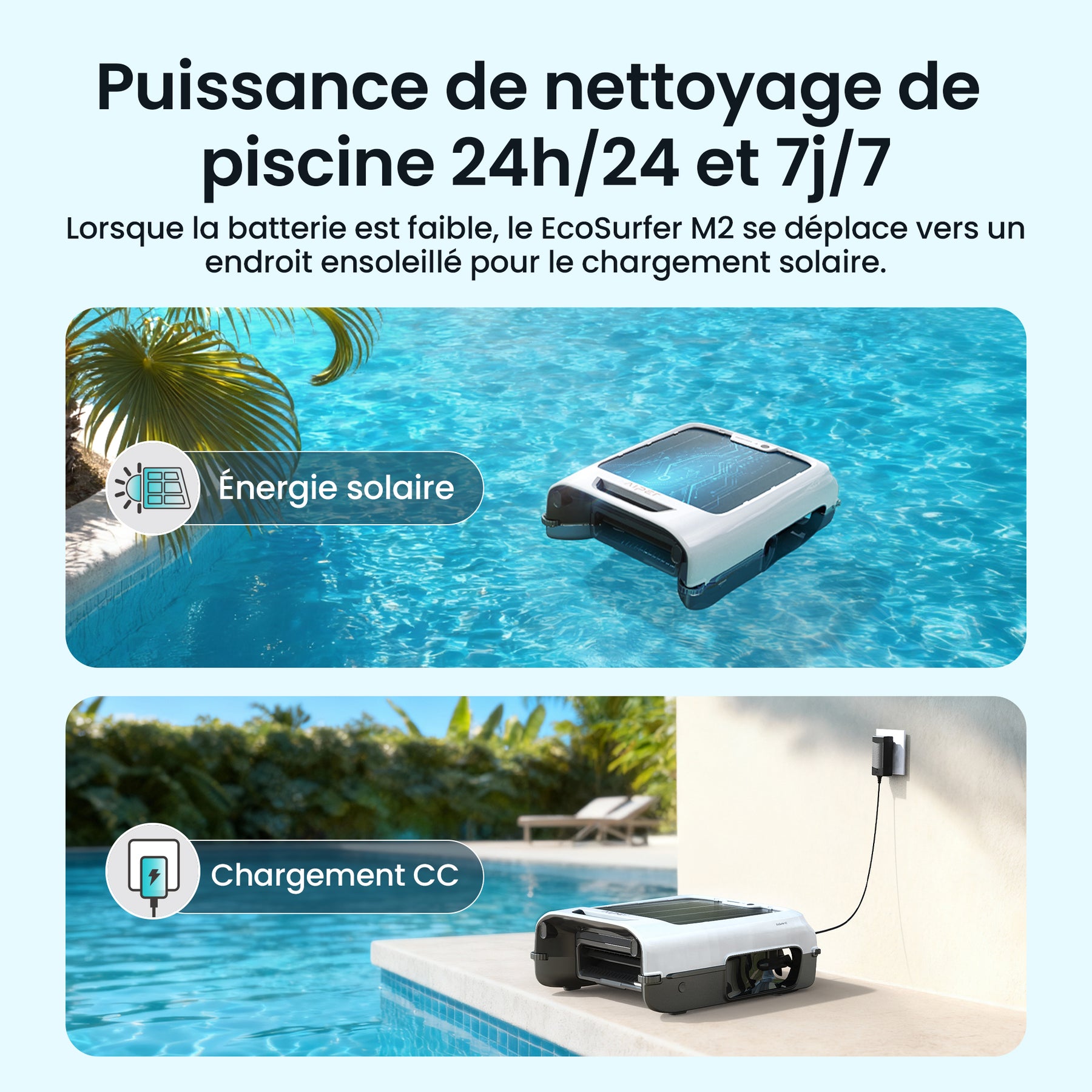 Aiper Ecosurfer M2 Robot Skimmer De Surface