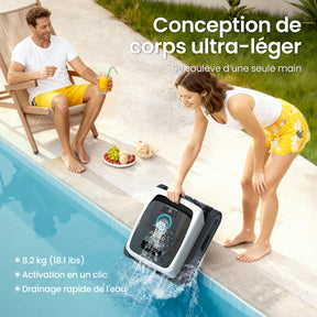 Aiper Scuba N3 Robot nettoyeur de piscine doté d’une IA cognitive