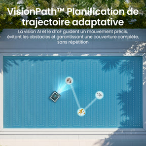 Aiper Scuba N3 Robot nettoyeur de piscine doté d’une IA cognitive