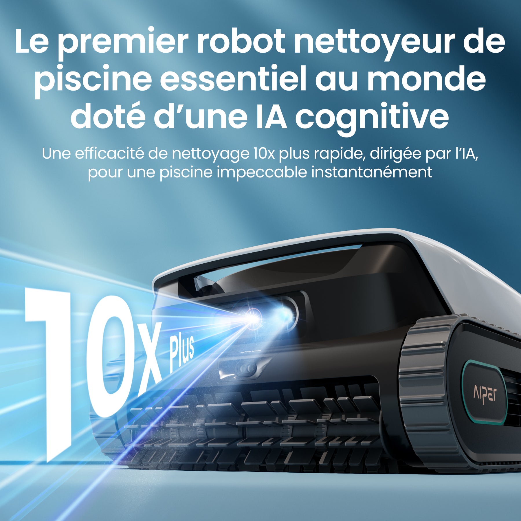 Aiper Scuba N3 Robot nettoyeur de piscine doté d’une IA cognitive