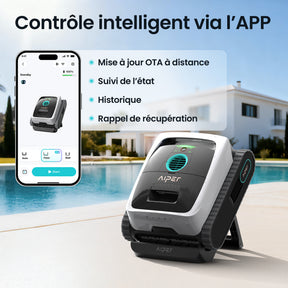 Aiper Scuba N3 Robot nettoyeur de piscine doté d’une IA cognitive