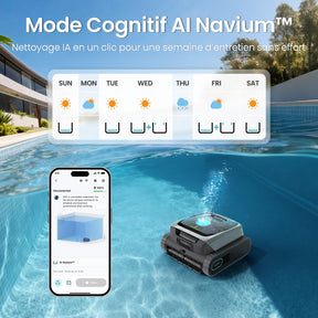 Aiper Scuba V3 Robot nettoyeur de piscine doté d’une IA cognitive