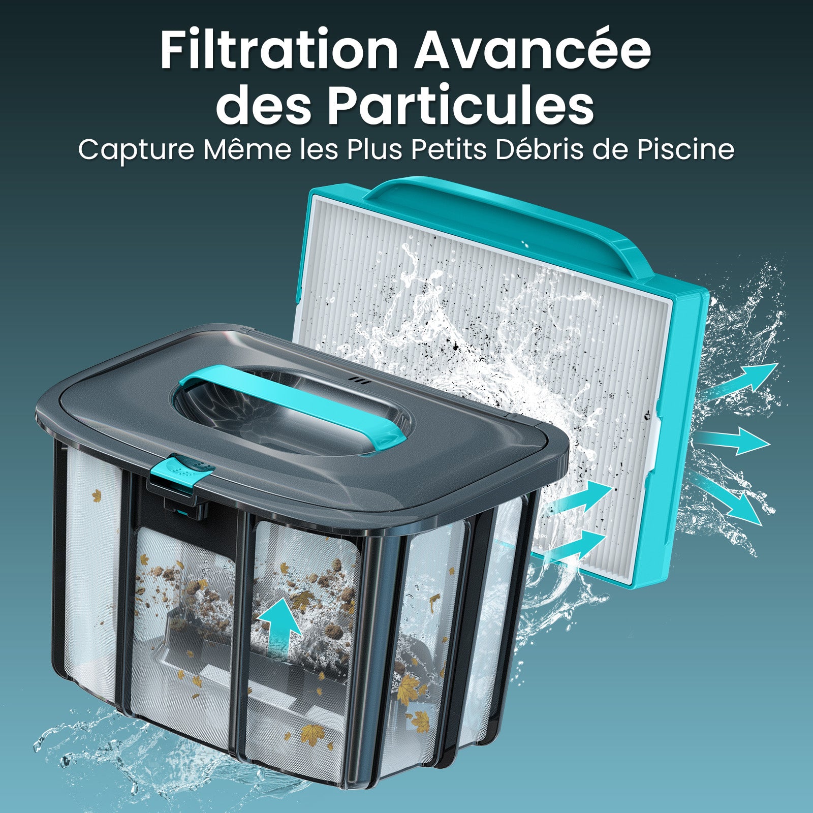 Aiper Scuba E1 Robot Nettoyeur de Piscine