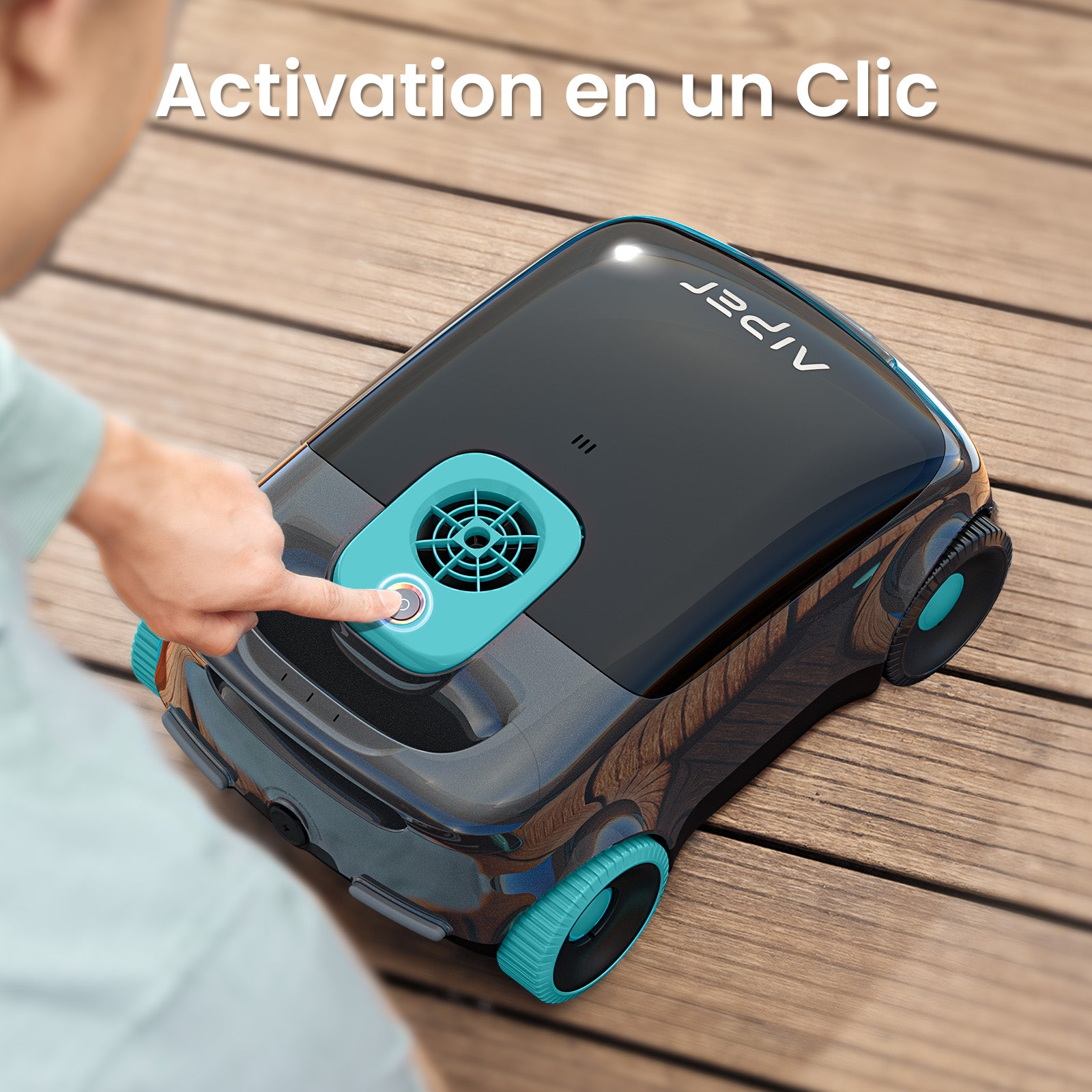 Aiper Scuba E1 Robot Nettoyeur de Piscine